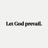 Let God Prevail Decal