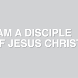 Disciple of Jesus Christ Decal