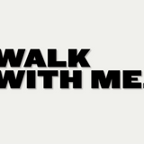 Walk With Me Decal