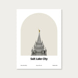 Salt Lake Temple - Arch