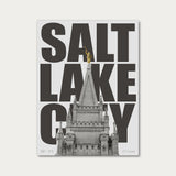 Salt Lake Temple - Bold