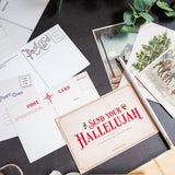 Send Your Hallelujah | 25 Advent Postcards