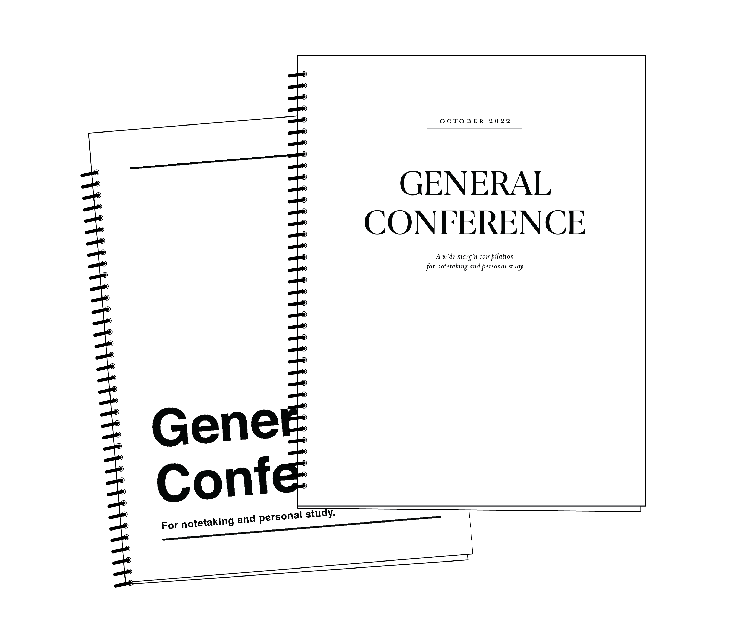 General Conference Bullet Journal, Premade Bullet Journal, LDS General  Conference October 2022, General Conference for Kids 
